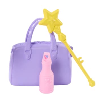 Barbie Chelsea Ballerina Doll & Accessories Set, Career-Themed Brunette Small Doll - Imagem 4 de 6