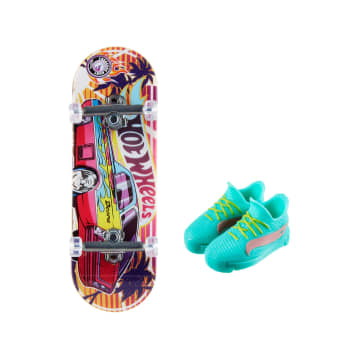Hot Wheels Skate Vehículo de Juguete Retroceso Retorcido - Imagem 1 de 4