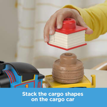 Thomas & Friends My First Thomas Push-Along Toy Train With Stacking Cargo For Toddlers - Image 3 of 6