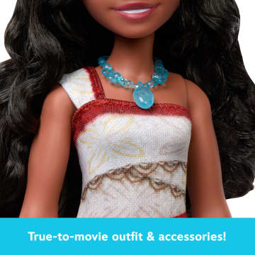 Disney Moana 2 Moana Fashion Doll With 2 Accessories & Removable Outfit, Inspired By The Movie - Image 3 of 6