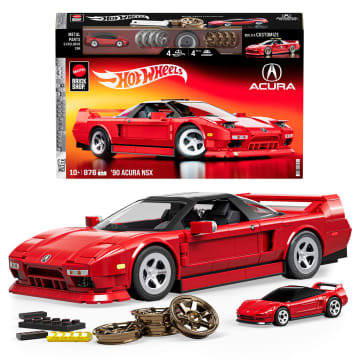 Mattel Brick Shop Hot Wheels ’90 Acura Nsx - Image 1 of 6
