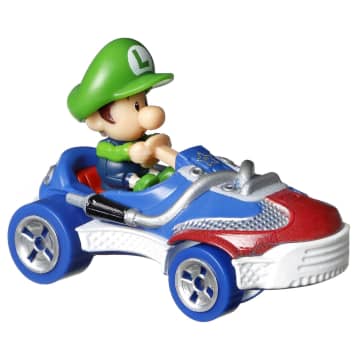 Hot Wheels Mario Kart Baby Luigi Sneeker Vehicle - Image 4 of 4