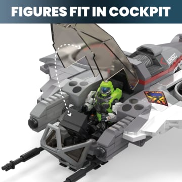 MEGA Halo UNSC Arctic Burn Wasp Building Toy Kits (342 Pieces) For Adults - Image 5 of 6