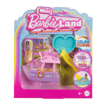 Barbie Mini BarbieLand Veículo para Boneca Iate Dos Sonhos - Imagem 6 de 6