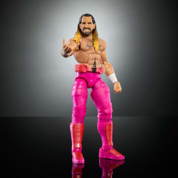 Wwe-Élite Wrestlemania-Seth Rollins-Figurine Premium Live Event - Imagem 4 de 6