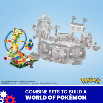 MEGA Pokémon Ferris Wheel Fun Building Toy Kit, With 4 Action Figures (393 Pieces) For Kids - Image 6 of 6