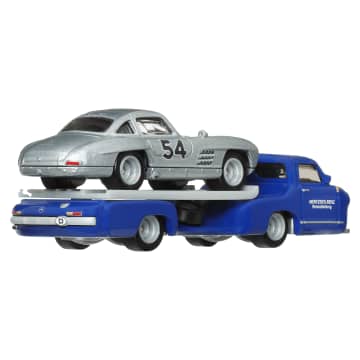 Hot Wheels Collector Veículo de Brinquedo Caminhão de transporte Carry on e Porsche 906 Carrera 6 66 - Imagen 5 de 6