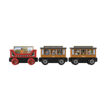 Fisher-Price Thomas et ses Amis Piste en Bois Coffret de Jeu Ramassage de Passagers à La Gare des Quatre Vents - Image 5 of 6