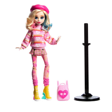 Monster High-enid Sinclair-Poupée en Tenue Rose Avec Accessoires - Imagen 5 de 6