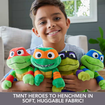 Teenage Mutant Ninja Turtles: Mutant Mayhem Plush Toys, 8 Inch TMNT Soft Dolls - Imagen 2 de 6