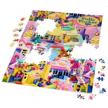 Polly Pocket Mattel Jigsaw Puzzle With 500 Pieces & Mini-Poster For 8 Year Olds & Up - Image 4 of 6