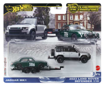 Hot Wheels Collector Vehículo de Colección Auto Transportador Land Rover Defender 110 - Imagen 6 de 6