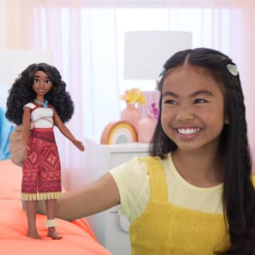 Disney Moana 2 Poupée Mode et 2 Acc. Moana, Tenue Amovible - Imagem 2 de 6