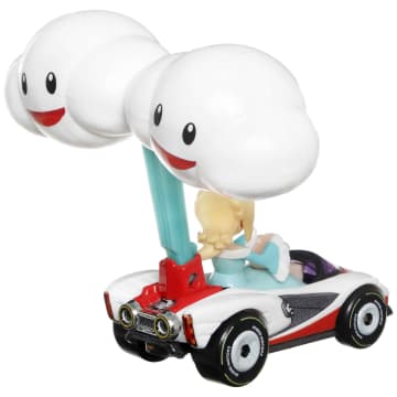 Hot Wheels Mario Kart Veículo de Brinquedo Rosalina P-Wing com Cloud Glider - Image 4 of 5