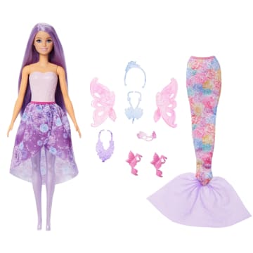 Barbie  Fantaisie  Poupée  Coffret Déguisements Fantastiques - Image 4 of 6