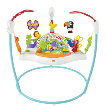 Fisher-Price Animal Activity Jumperoo With Music, Lights & Sounds