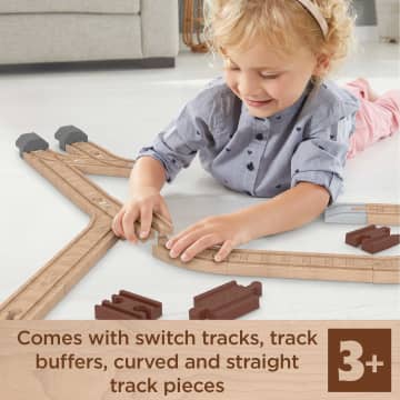 Fisher-Price Thomas & Friends Wooden Railway Expansion Clackety Track Pack - Image 2 of 6