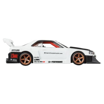 Hot Wheels Premium Veículo de Brinquedo Nissan Skyline LB-ER34 - Imagen 3 de 6