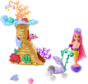 Barbie Mermaid Power Conjunto de Brinquedo Arrecife de Aquaria - Imagen 1 de 6