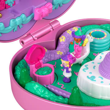 Polly Pocket Set de Juego Compacto Fiesta de Cumpleaños - Imagen 5 de 6