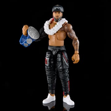 WWE Top Picks Elite Collection Jimmy Uso Action Figure, With Accessories & Life-Like Detail - Imagen 4 de 6