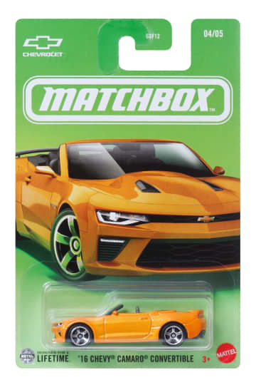 Matchbox Diecast Vehículo de Juguete '16 Camaro Convertible - Image 4 of 4