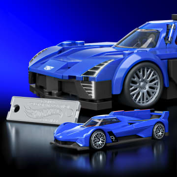 Mattel Brick Shop Hot Wheels Cadillac Project Gtp Hypercar - Image 5 of 6