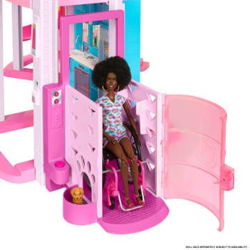 Barbie® Coffret de Jeu Maison de Rêve, 3 Étages, 75+ Éléments - Image 5 of 6