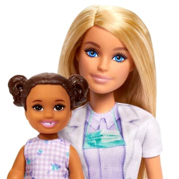 Barbie  Poupées  Poupée Mode dentiste, Poupée enfant, Accessoires - Imagen 3 de 6