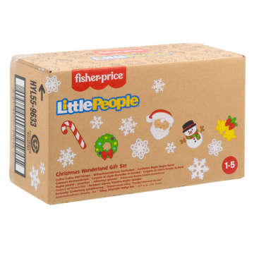 Fisher-Price Little People Christmas Wonderland Gift Set, Playset With Figures For Toddlers - Imagen 6 de 6