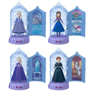 Disney Frozen Ice Castle Spin Surprise Playsets With Small Doll Spinning Reveal - Imagem 6 de 6