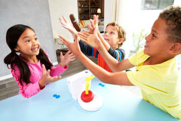Flushin' Frenzy Kids Game, Toilet Launches Poop For Silly Fun On Game Night And At Parties - Image 2 of 6