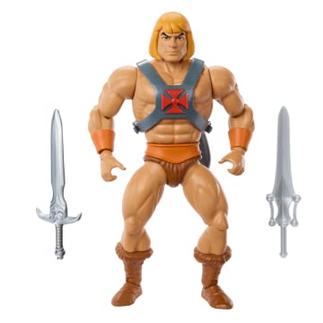 Masters of the Universe Origins Figura de Acción He-Man Colección Cartoon de 5.5