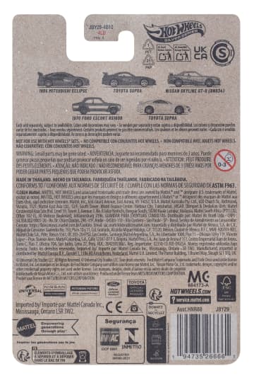 Hot Wheels Collector Veículo de Brinquedo Fast & Furious 95 Mitsubishi Eclipse - Image 2 of 2