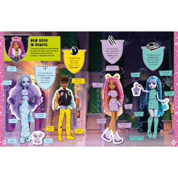 Monster High: Dress-Up Sticker Book (Ages 6+) - Imagem 4 de 5
