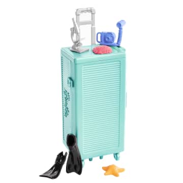 Barbie Dolls & Accessories, Marine Biologist Doll (Brunette) & Mobile Lab Playset - Imagen 5 de 5