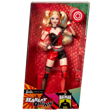 Barbie Signature Muñeca de Colección Batman 85 Aniversario Harley Quinn - Imagem 6 de 6