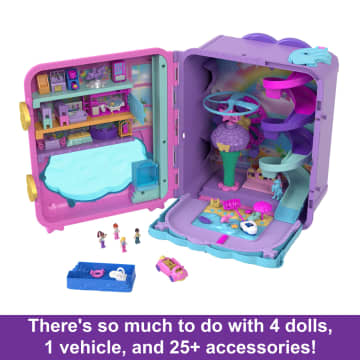 Polly Pocket Dolls Pollyville Resort Roll Away Playset - Image 4 of 6