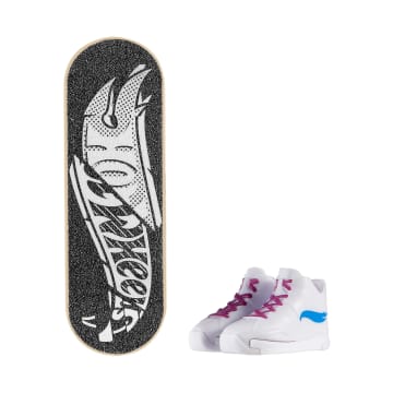 Hot Wheels Skate Vehículo de Juguete Patineta GLACIER GRIND™ con Tenis - Image 2 of 6