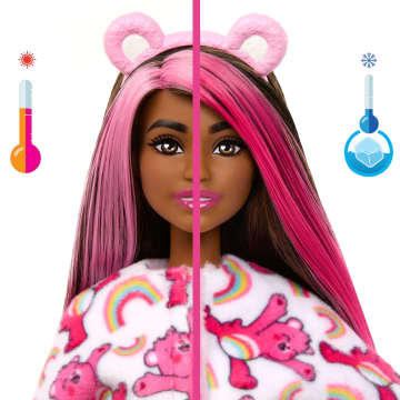 Barbie Cutie Reveal Care Bears Poupée et Acc. Costume Gailourson - Image 4 of 6
