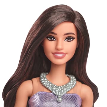 Barbie  Fashionistas  Poupée234, Cheveux Bruns, Robe Pailletée - Imagem 3 de 6
