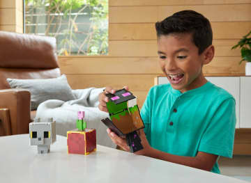 Minecraft Vanilla Figura de Brinquedo Flippin' de 3.75