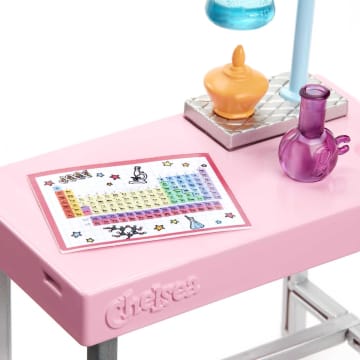 Barbie Chelsea Doll And Accessories, Can Be Scientist Playset With Small Doll And Lab Accessories - Image 4 of 6