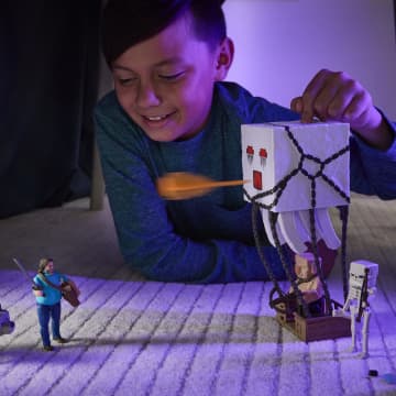 Minecraft – Coffret Figurines Artic. – Ghast Attaque de Boules de Feu - Image 2 of 6