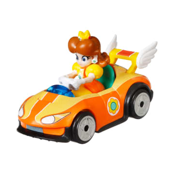 Hot Wheels Mario Kart Veículo de Brinquedo Princesa Margarida Asa Selvagem - Image 1 of 2
