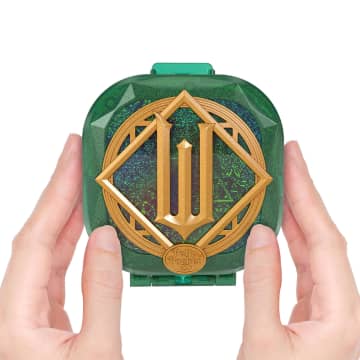 Polly Pocket Micro Dolls And Playset, Collector Wicked Compact With Hat And Bubble Accessories - Image 2 of 6