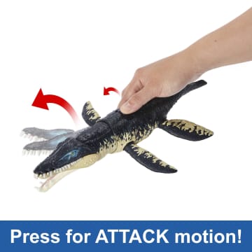 Jurassic World Wild Roar Kronosaurus Dinosaur Toy Figure With Sound - Imagen 3 de 6