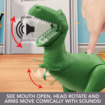 Disney And Pixar Toy Story Roarin' Laughs Rex - Image 4 of 6