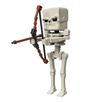 Minecraft-Figurine Articulée Squelette-Taille de 10 Cm et Accessoires - Imagen 4 de 6