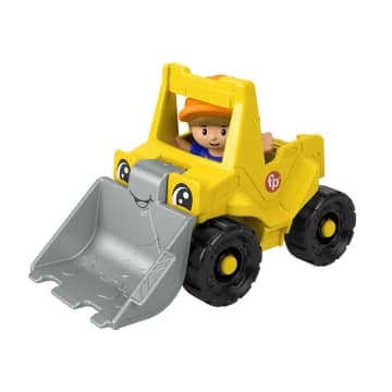 Fisher-Price Little People Bulldozer Construction Toy & Figure Set For Toddlers, 2 Pieces - Image 5 of 6